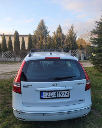 Hyundai I30 cena 20500 przebieg: 183000, rok produkcji 2009 z Zgierz małe 121